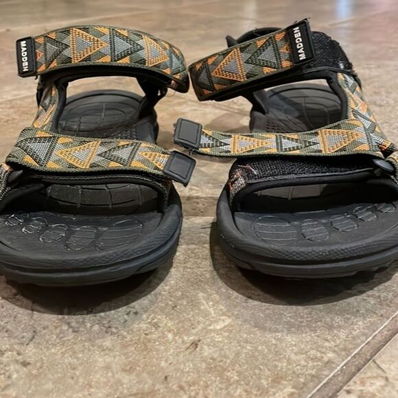 Madden Gray Sandals Unisex EU 41 US Mens 8 Womens 9.5 - Picture 4 of 12